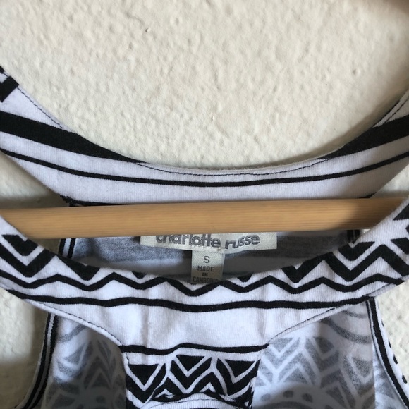 NWOT!! Charlotte Russe mini bodycon dress - Picture 3 of 4